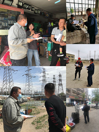 包頭供電局變電一處:保護電力設(shè)施 宣傳入戶到位