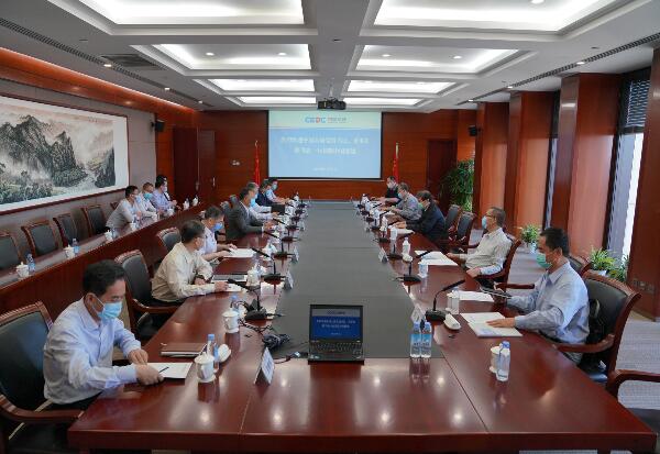 中國能建集團(tuán)黨委書記、董事長汪建平會見中國大唐黨組書記、董事長陳飛虎一行