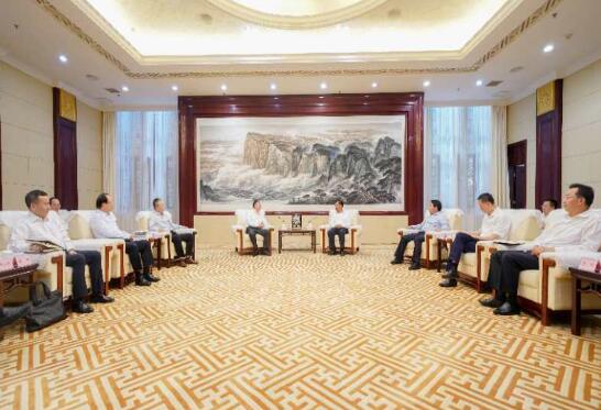 中國能建黨委書記、董事長汪建平拜會四川省委書記彭清華