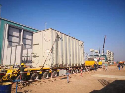 穿越1300公里，默拉直流項(xiàng)目重大件設(shè)備運(yùn)輸成功完成