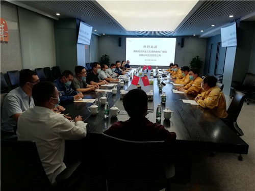 國電投貴州金元集團(tuán)納雍電廠一行來徐州華潤(rùn)電力有限公司開展技術(shù)交流