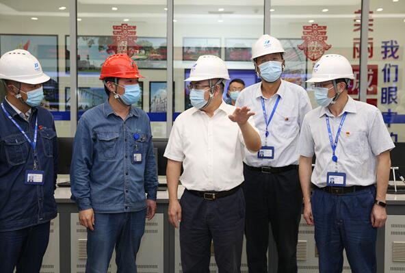 華電集團(tuán)公司董事、總經(jīng)理、黨組副書記葉向東到江蘇區(qū)域企業(yè)調(diào)研