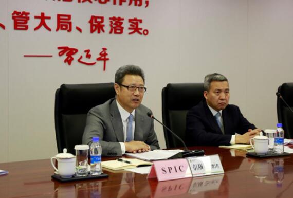 錢智民會見西門子總裁凱颯、西門子能源公司總裁布魯赫