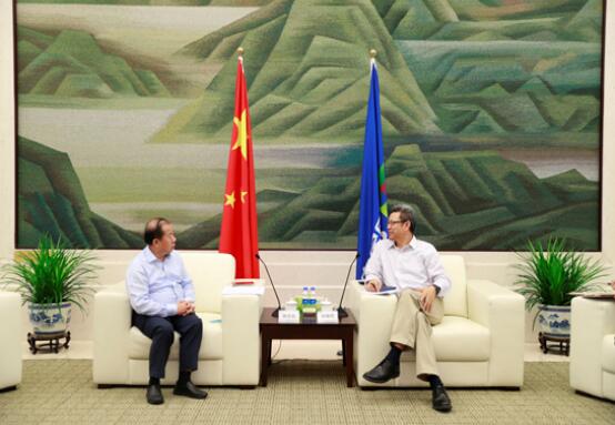 國家電投黨組書記、董事長錢智民會見上海交通大學(xué)校長、中國工程院院士林忠欽