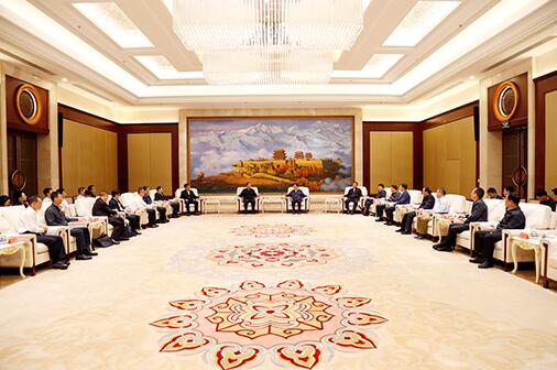 國家電網(wǎng)董事長、黨組書記毛偉明拜會(huì)甘肅省委書記林鐸、省長唐仁健