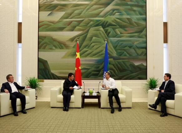 錢智民會見吉林省委常委、長春市委書記王凱