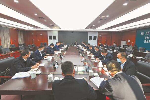 毛偉明董事長(zhǎng)、辛保安總經(jīng)理赴國(guó)網(wǎng)新疆電力調(diào)研