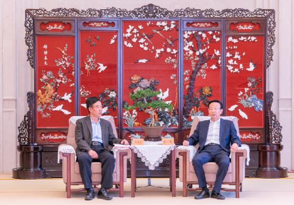 中國能建總經(jīng)理、黨委副書記孫洪水拜訪揚州鎮(zhèn)江主要領(lǐng)導(dǎo)