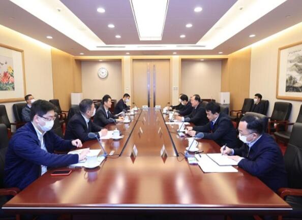 毛偉明會(huì)見上海市委常委、副市長(zhǎng)吳清