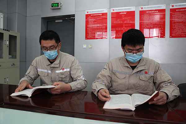 大唐海勃灣水利樞紐公司:學(xué)黨史 啟新程