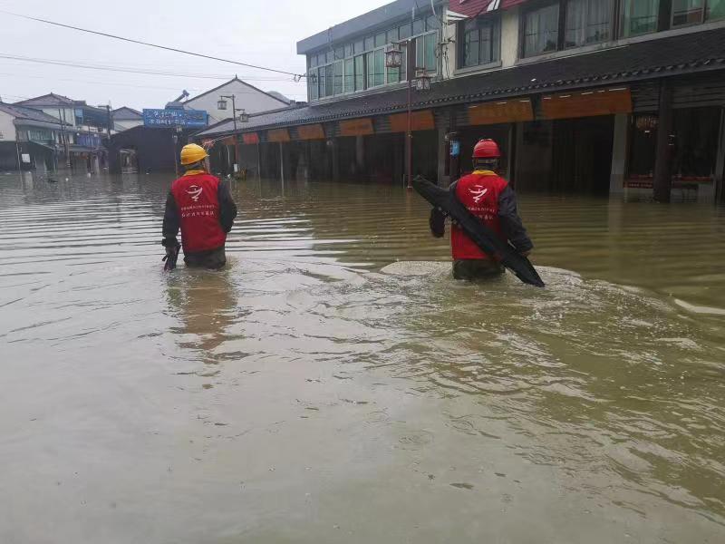 戰(zhàn)“煙花”，國網(wǎng)浙江寧波余姚市供電公司紀(jì)委筑牢抗臺“防風(fēng)墻”