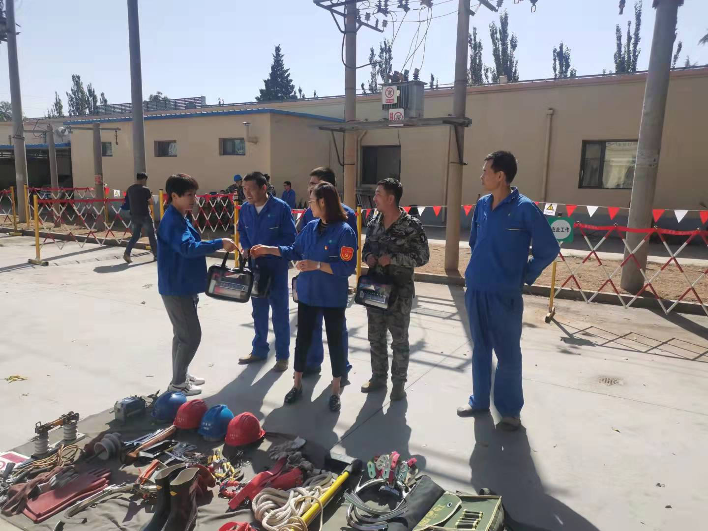 烏海電業(yè)局千里山分局：演練鍛煉能力，比賽彰顯風姿