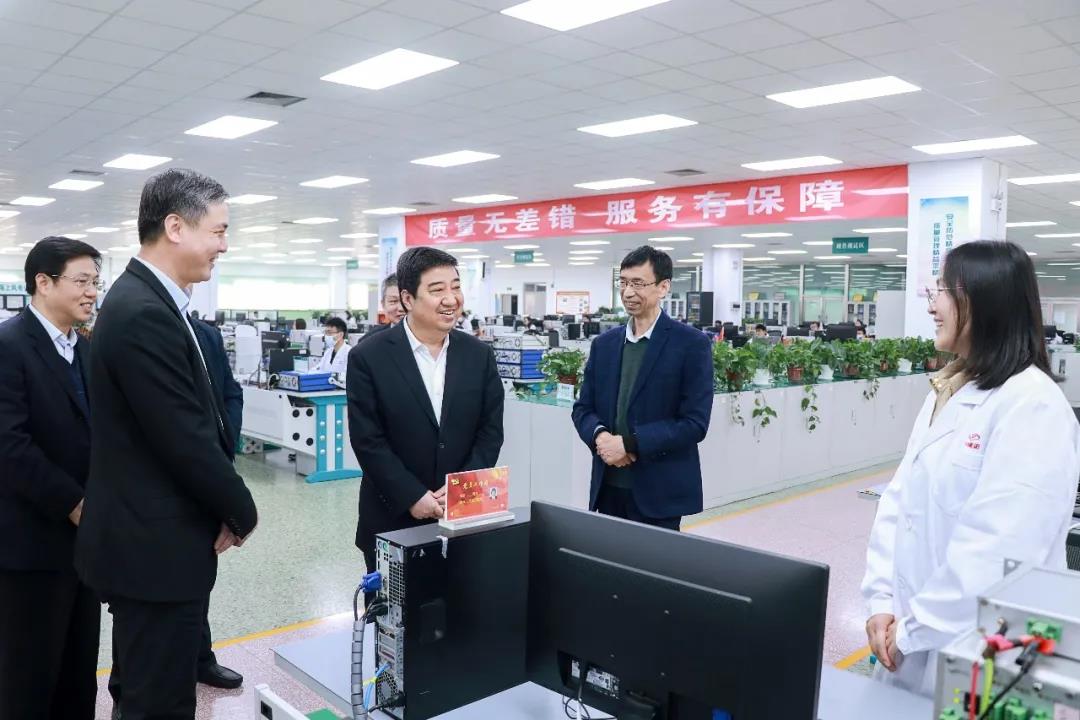 中國(guó)電氣裝備集團(tuán)董事長(zhǎng)調(diào)研平高許繼山東電工，提出要求…