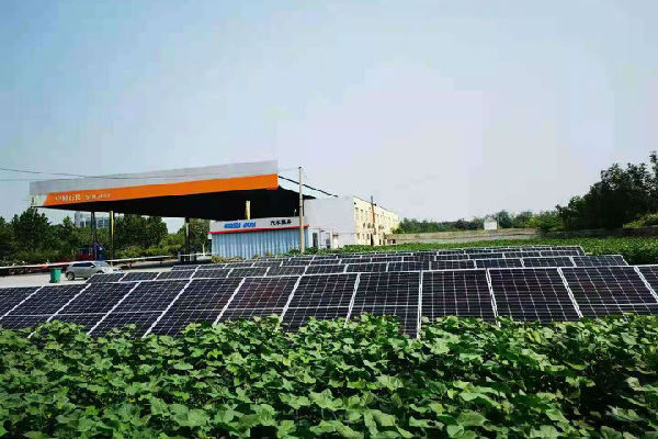 山東德州第一個“綠色”加油站示范項(xiàng)目并網(wǎng)投運(yùn)