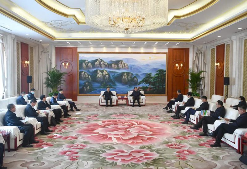 鄒磊拜會(huì)寧夏回族自治區(qū)黨委書記、人大常委會(huì)主任陳潤(rùn)兒