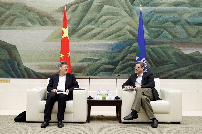 錢智民會(huì)見內(nèi)蒙古自治區(qū)黨委常委、通遼市委書記孟憲東