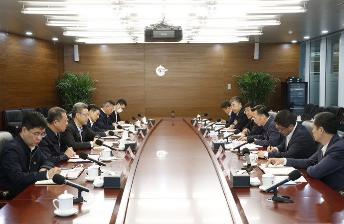 錢智民拜會中國海油董事長、黨組書記汪東進(jìn)