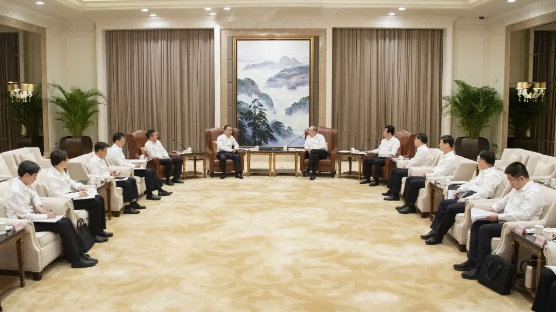鄒磊、劉明勝拜會福建省委書記尹力、省長趙龍