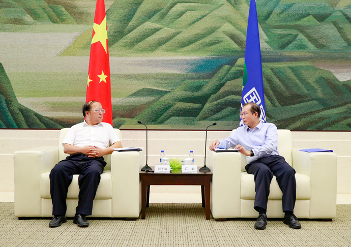 國家電投總經(jīng)理、黨組副書記江毅會(huì)見湖北省武漢市委常委、武漢經(jīng)開區(qū)工委書記劉子清