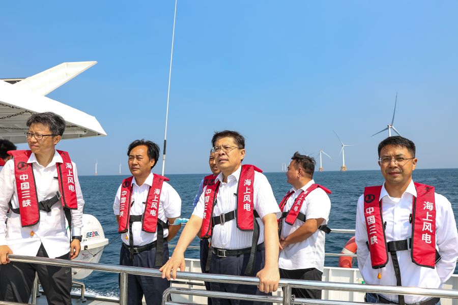 韓君赴廣東陽江、福建福州調(diào)研三峽集團(tuán)海上風(fēng)電項(xiàng)目