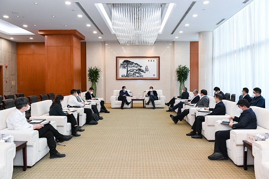 華能集團總經(jīng)理、黨組副書記鄧建玲會見沈鼓集團董事長戴繼雙