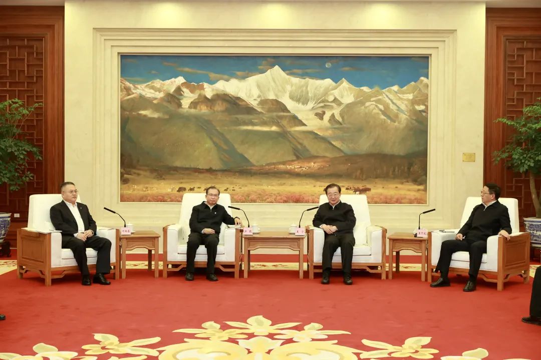 華電集團(tuán)董事長(zhǎng)江毅、總經(jīng)理葉向東拜會(huì)云南省委書(shū)記王寧、省長(zhǎng)王予波