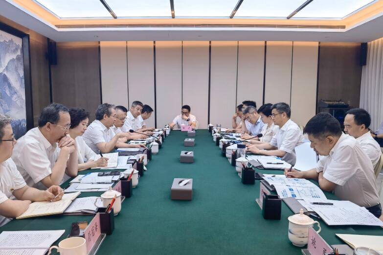 中國能建副總經理吳云與襄陽市委副書記、市長王太暉會談