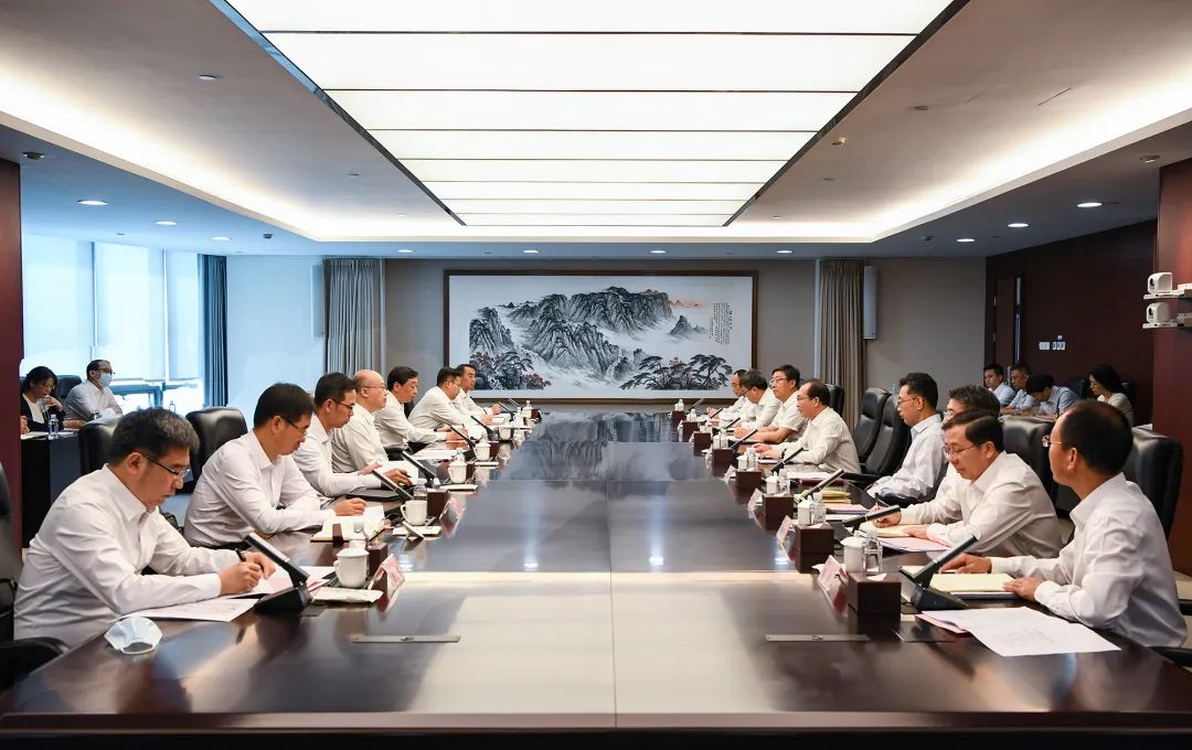 華電集團(tuán)黨組書記、董事長江毅與河北省委副書記、省長王正譜舉行會(huì)談