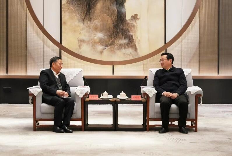 中國能建黨委書記、董事長宋海良拜會河北省委常委，雄安新區(qū)黨工委書記、管委會主任張國華并開展實地考察