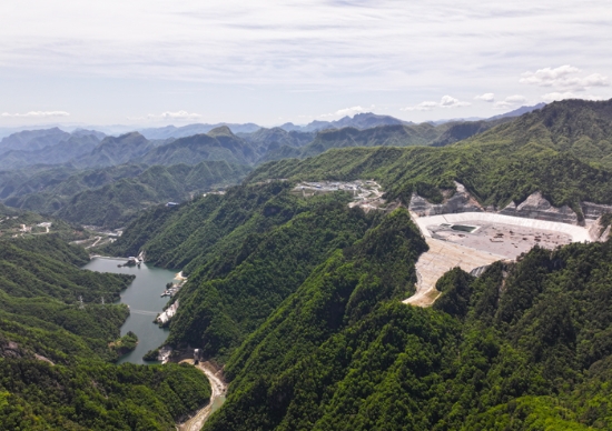 陜西鎮(zhèn)安抽水蓄能電站上水庫(kù)工程通過蓄水驗(yàn)收