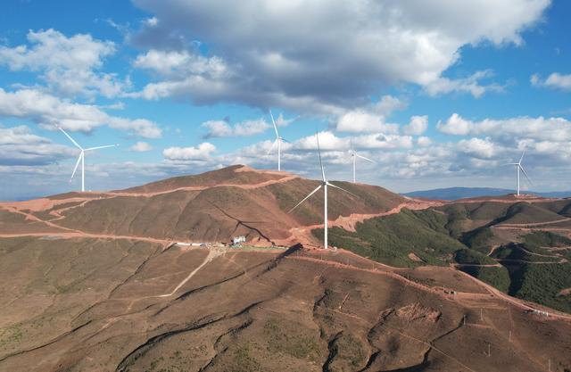 涼山州單機容量最大風電項目全容量并網發(fā)電