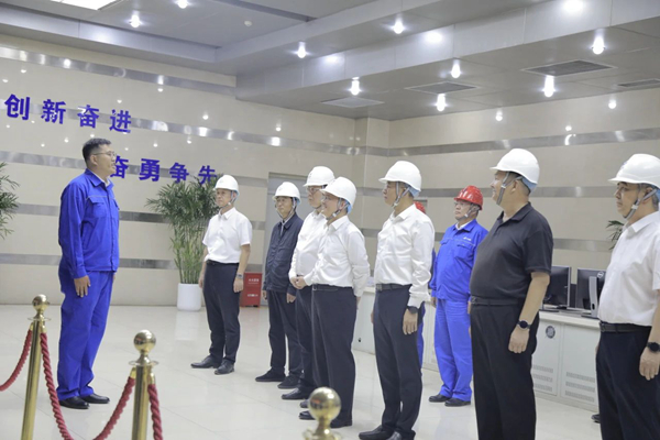 國(guó)務(wù)院國(guó)資委黨委委員、副主任茍坪到新疆華電喀什熱電公司宣講黨的二十屆三中全會(huì)精神并調(diào)研