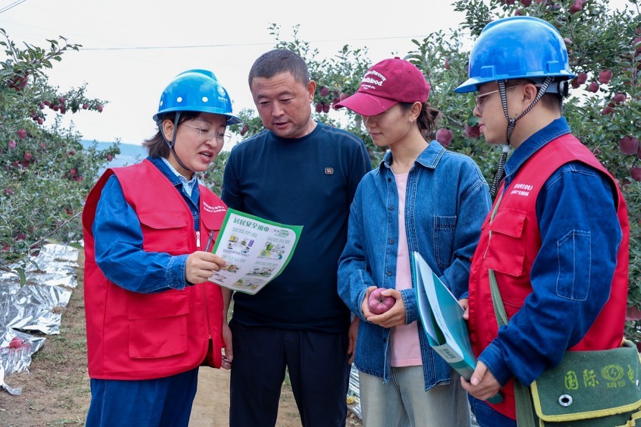 “紅褂子”服務(wù)紅蘋(píng)果，電力服務(wù)“滿格貼心”