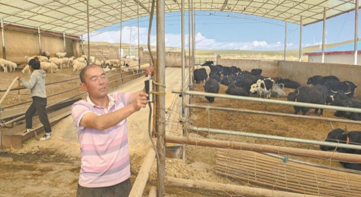 青海央隆鄉(xiāng)：通了大網(wǎng)電，牧民的生活日新月異