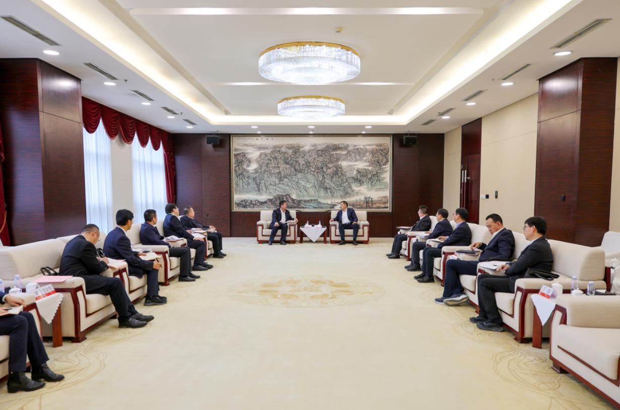 大唐甘肅公司黨委書記、董事長王建偉拜會國網(wǎng)甘肅省電力公司董事長、黨委書記林一凡