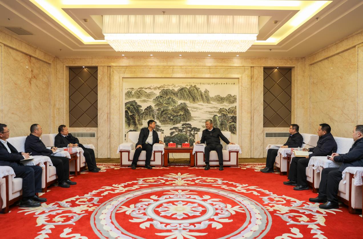 大唐甘肅公司黨委書記、董事長(zhǎng)王建偉拜會(huì)隴南市委書記張柯兵、市長(zhǎng)劉永革