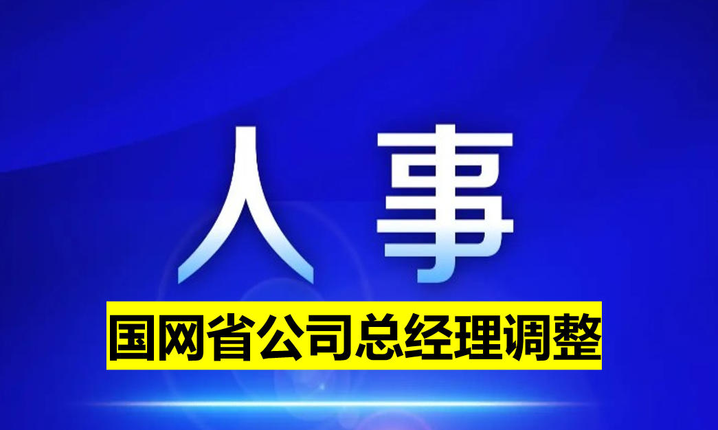 國網(wǎng)省公司總經(jīng)理調整