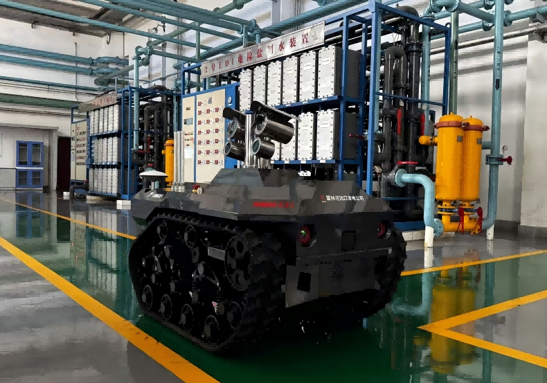 國家電投霍林河坑口發(fā)電公司巡檢機器人投入使用